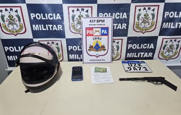 Dois homens são presos suspeitos de assaltar posto de combustível em Oriximiná, no oeste do Pará