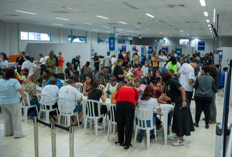 Prefeitura fornece serviços para pessoas em situação de rua no mutirão PopRua Jud