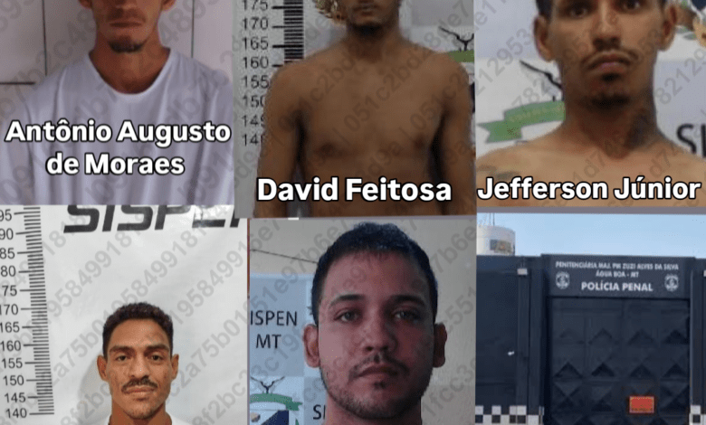 Água Boa: Cinco fogem da Penitenciária Major Zuzi 