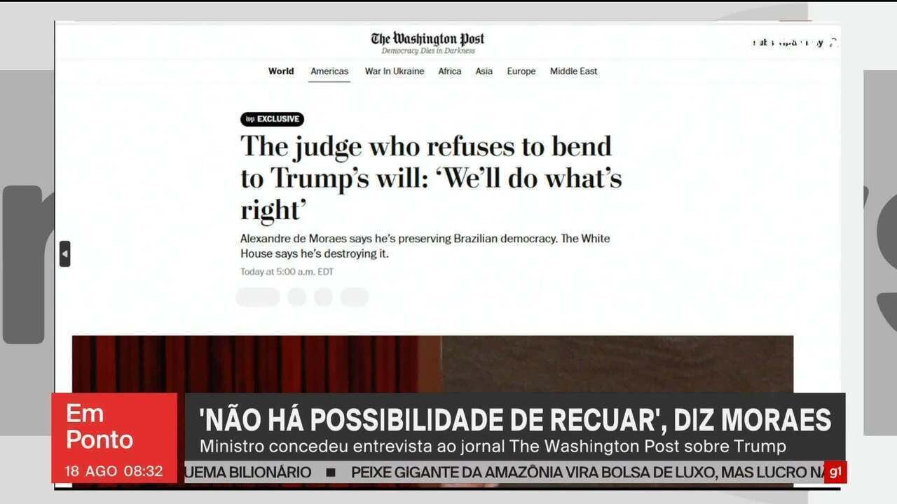 Assessor de Trump diz esperar que Brasil contenha o 'descontrolado Moraes' antes que ele 'destrua completamente' relação com EUA