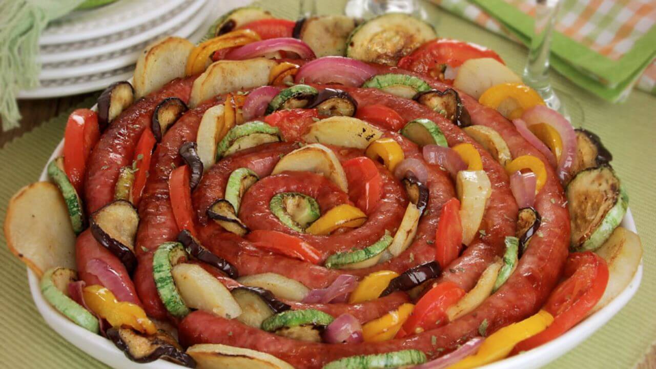 5 receitas deliciosas com linguiça de churrasco para o almoço